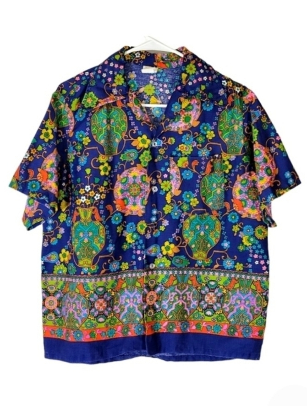 1241 * Kailua Sportswear Hawaii Short Sleeve Button Down Size M